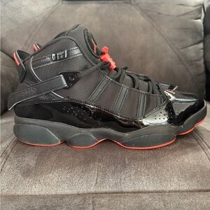 Size 11 - Jordan 6 Rings Black Infrared